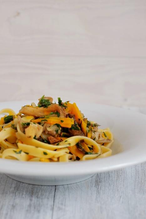 Rezeptbild: Möhren-Pasta