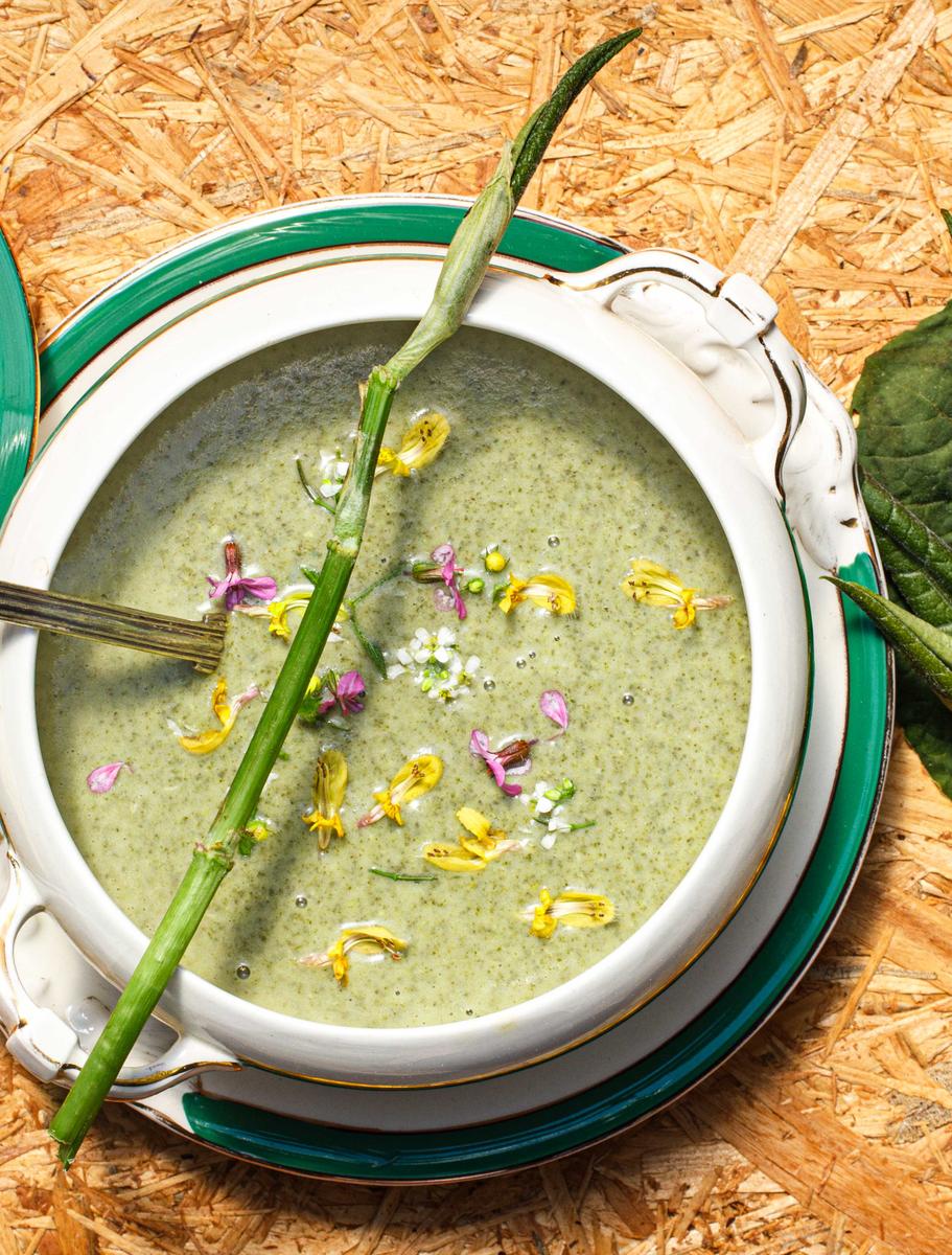 Rezeptbild: Suppe aus Japischem Knöterich