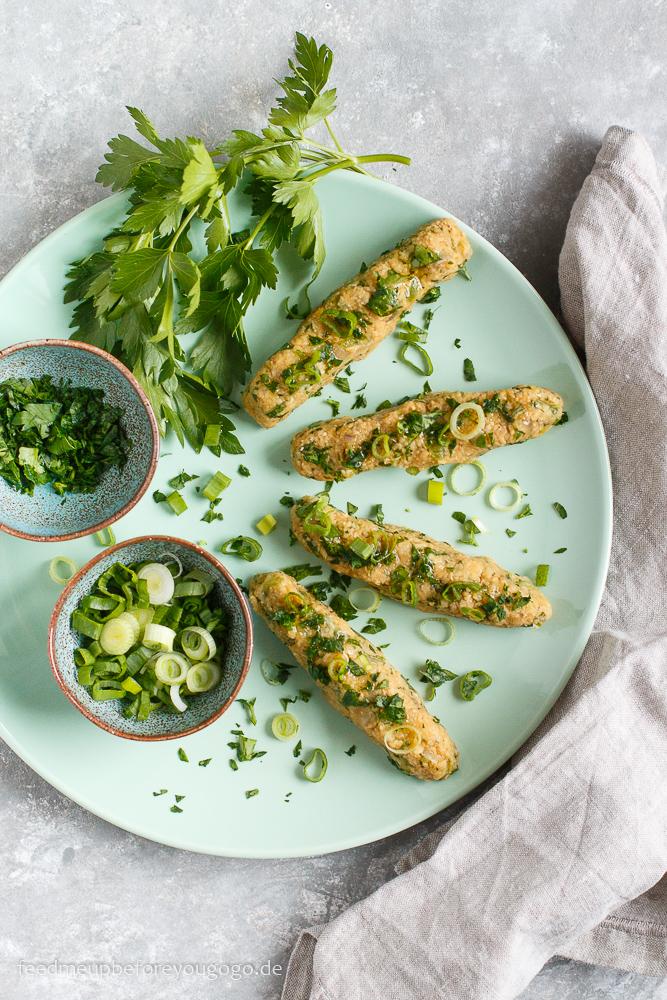 Rezeptbild: Würzige Linsen-Kibbeh