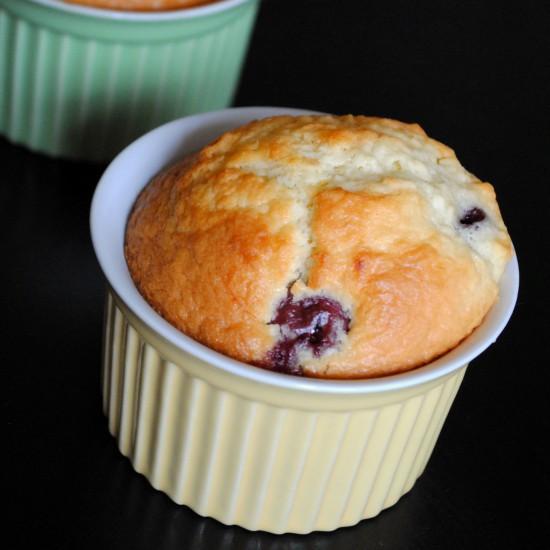 Rezeptbild: Kirsch-Kokos-Muffins