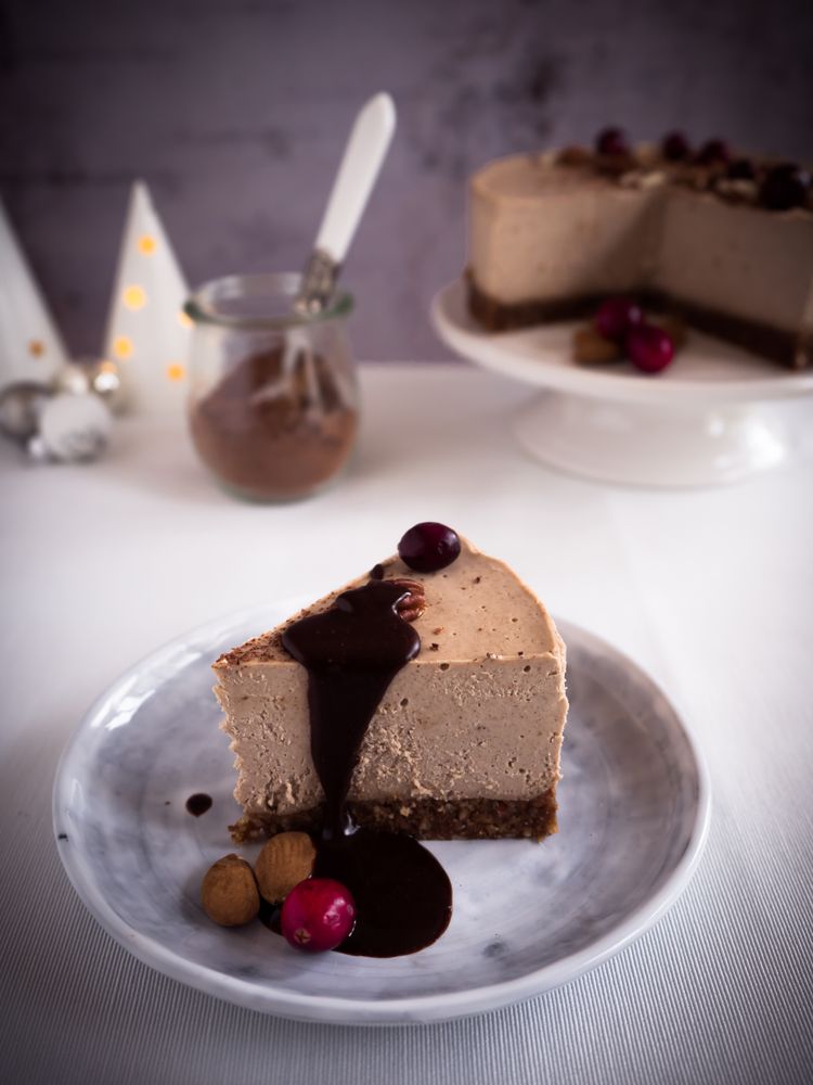 Rezeptbild: Die grosse Weihnachtsliebe: Lebkuchen Rawcake
