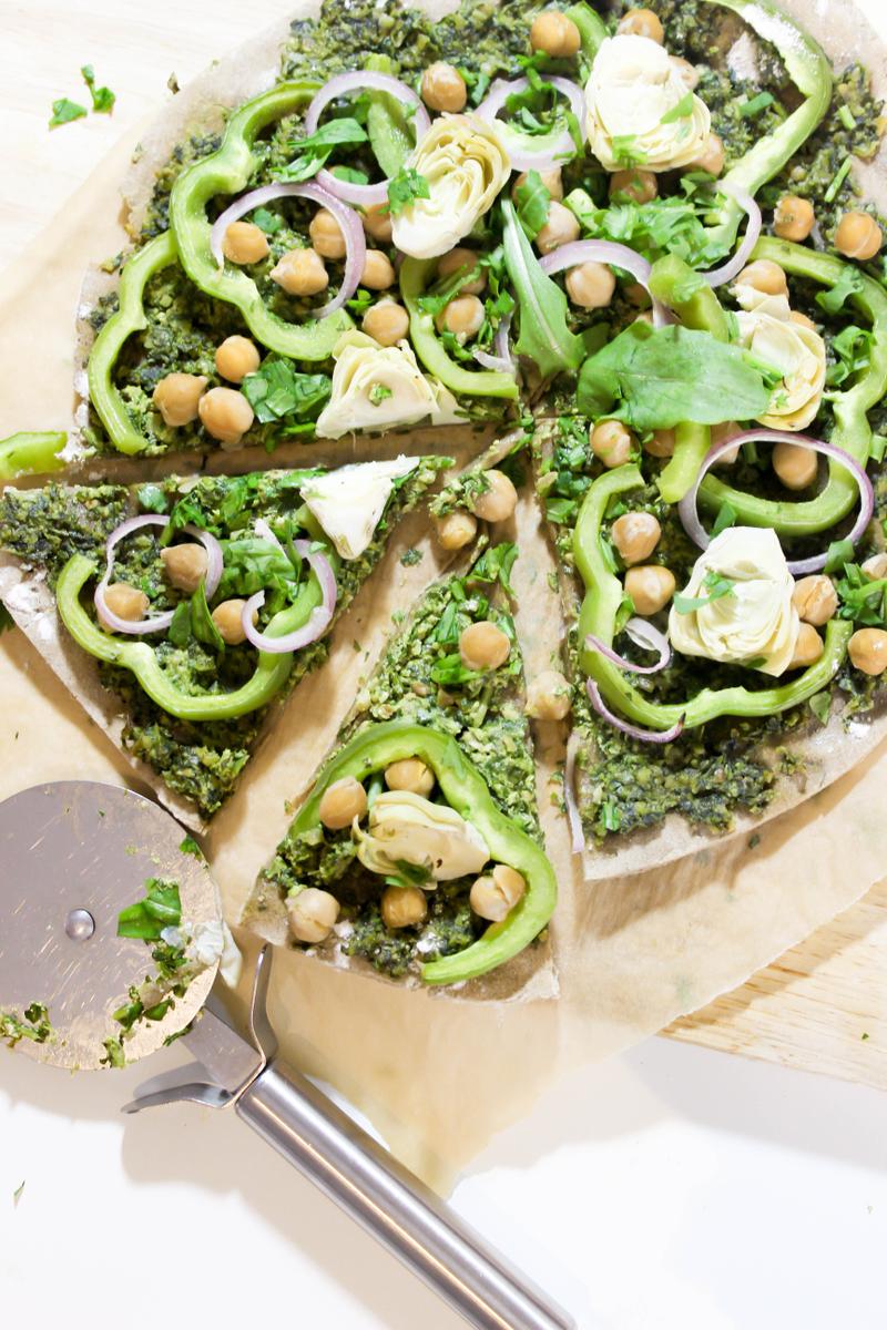 Rezeptbild: Green Goddess Pizza
