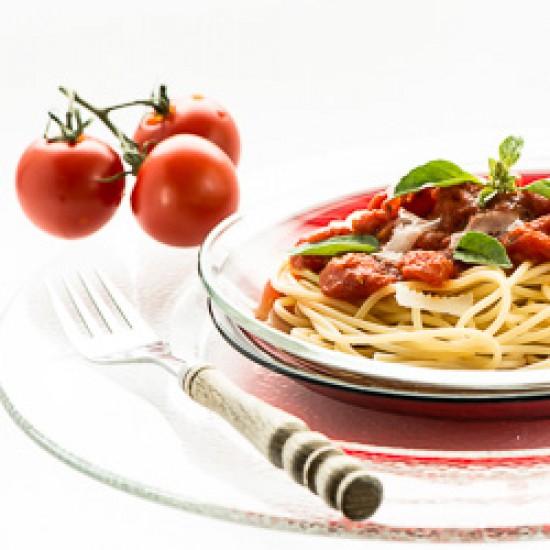 Rezeptbild: Spaghetti mit Tomatensauce