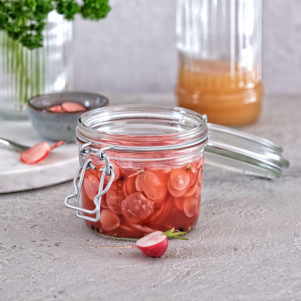 Rezeptbild: Radieschen selber einlegen - 15 Minuten Rezept