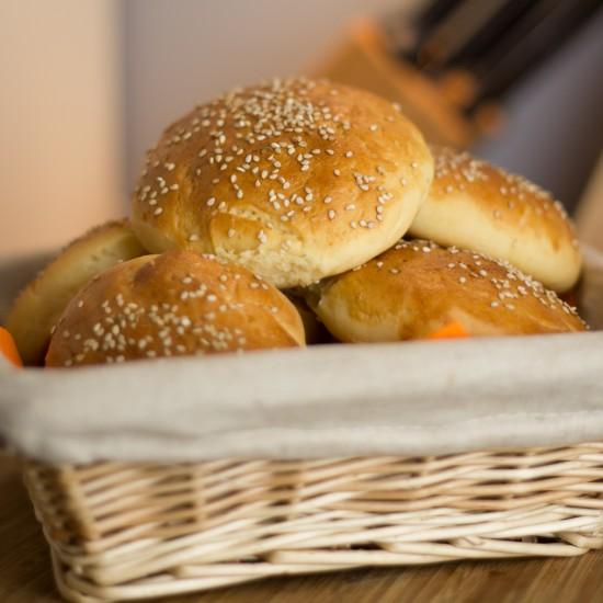 Rezeptbild: Glutenfreie Süßkartoffel-Buns