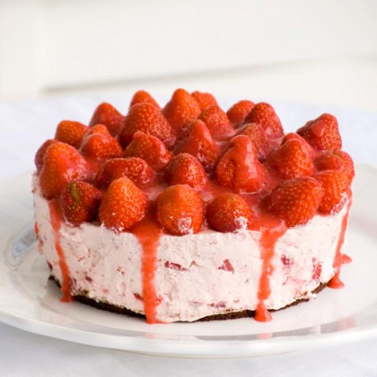 Rezeptbild: Erdbeer-Mascarpone Torte