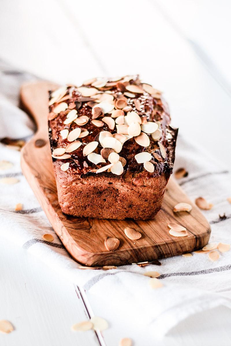 Rezeptbild: Veganes und glutenfreies Bananenbrot