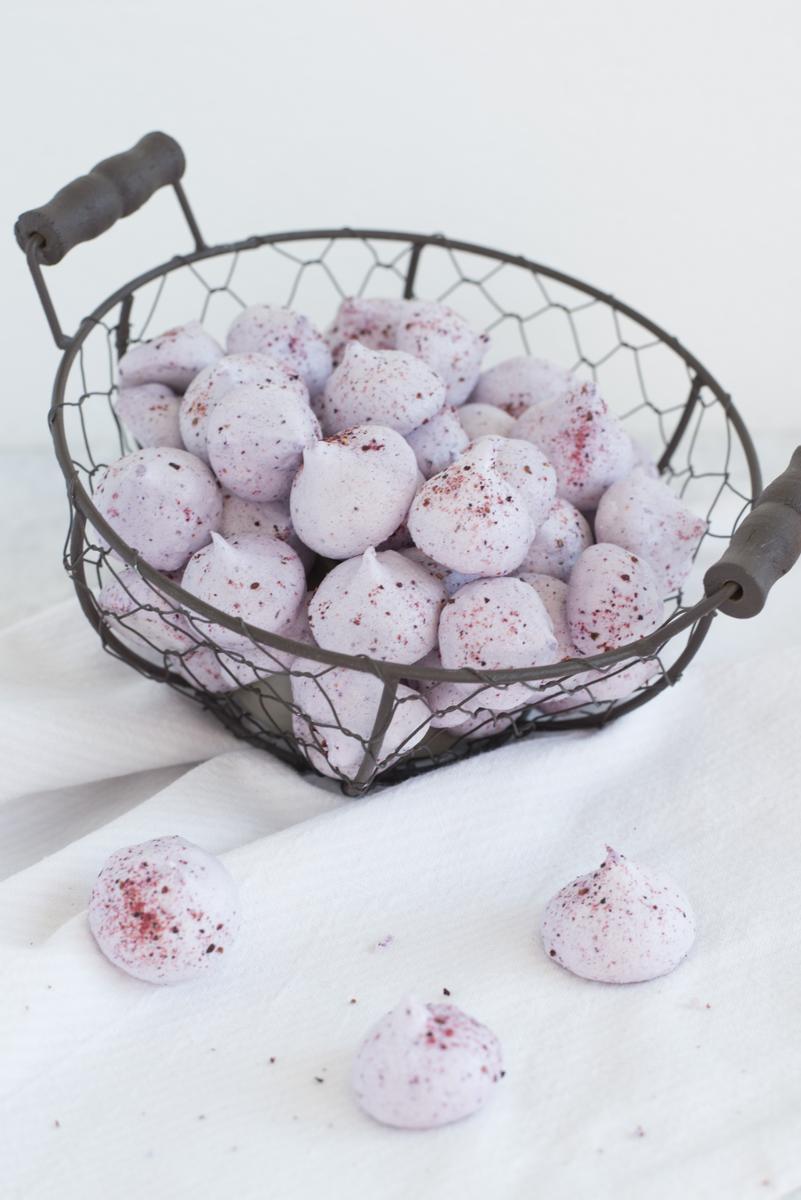 Rezeptbild: Schwarze Johannisbeer Baiser