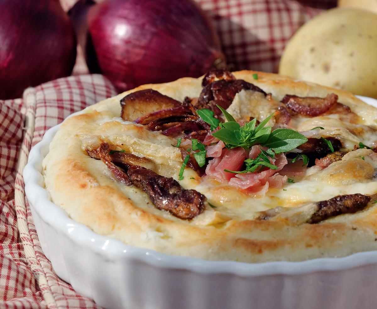 Rezeptbild: Steinpilzkuchen