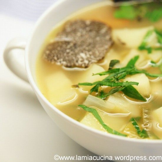 Rezeptbild: Kartoffelsppe