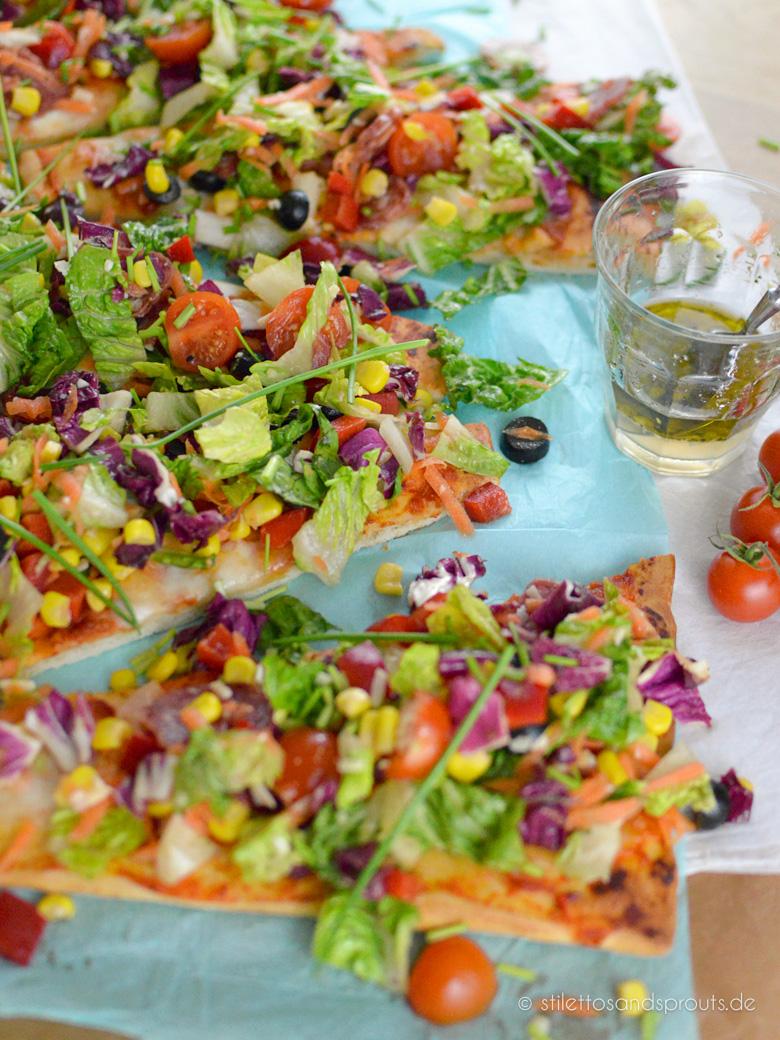 Rezeptbild: Chopped Salad Pizza