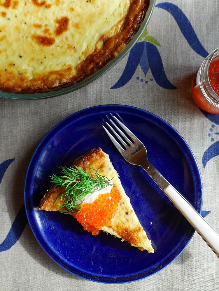Rezeptbild: Västerbotten-Quiche 