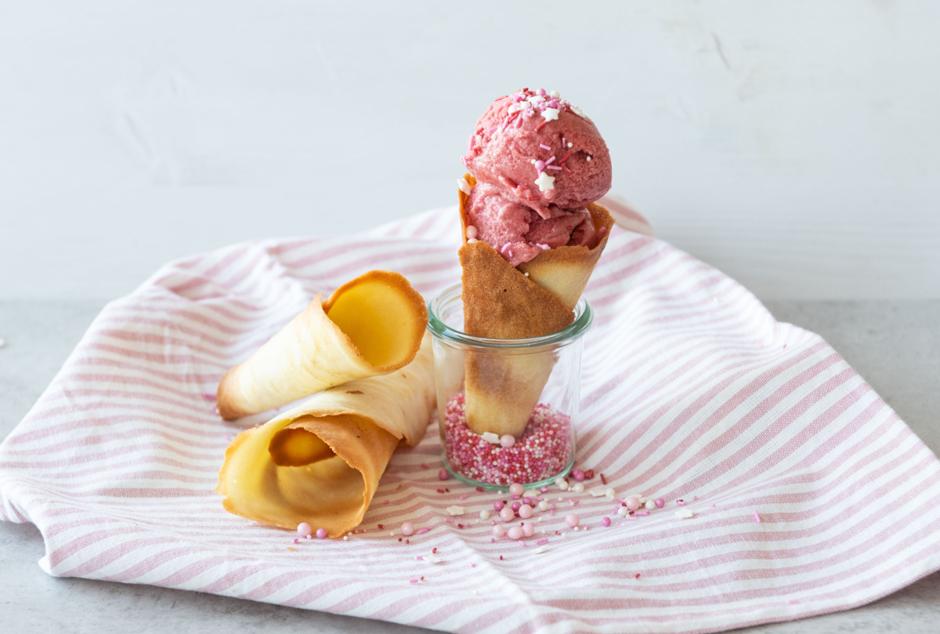 Rezeptbild: Eiswaffeln selber machen