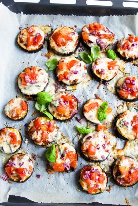 Rezeptbild: AUBERGINEN PIZZETTE