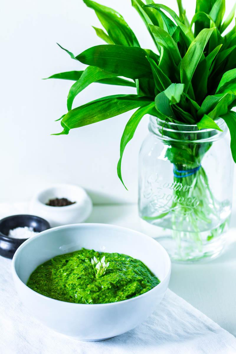 Rezeptbild: Bärlauch-Pistazien-Pesto