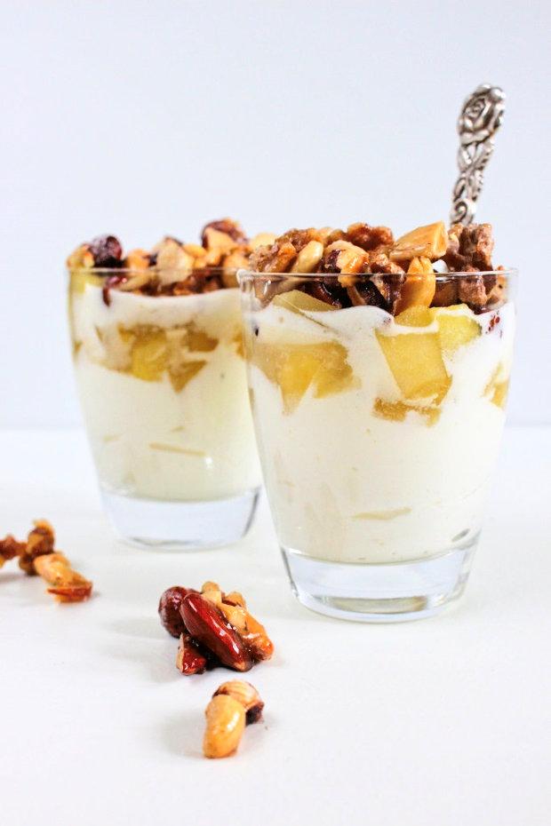 Rezeptbild: Bratapfel-Dessert