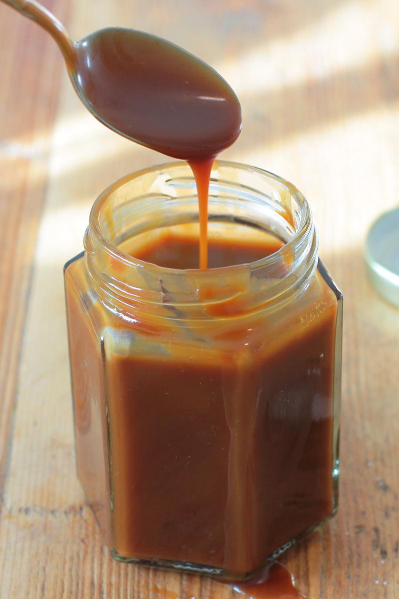 Rezeptbild: Karamellsauce mit Fleur de Sel
