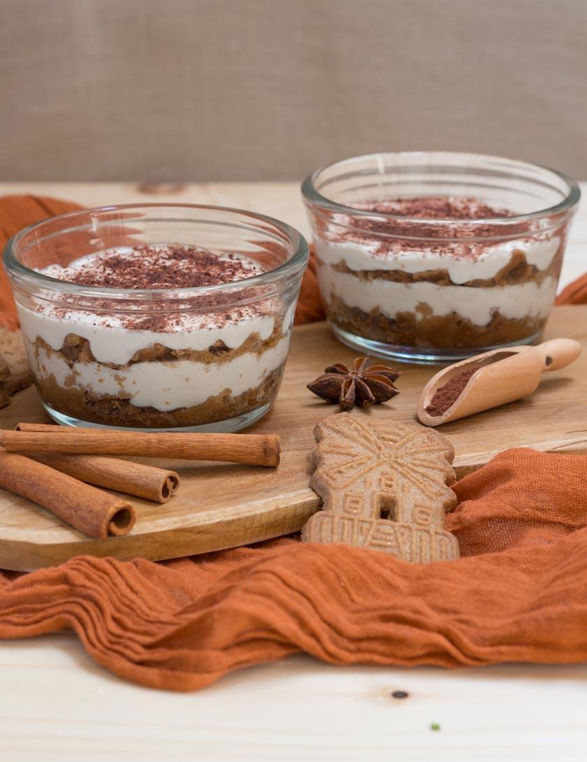 Rezeptbild: Veganes Spekulatius Tiramisu