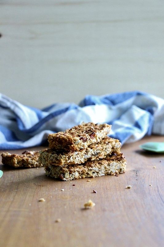 Rezeptbild: Süsse Zitronen - Müsliriegel