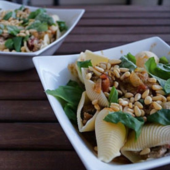 Rezeptbild: Mediterrane Muschelpasta