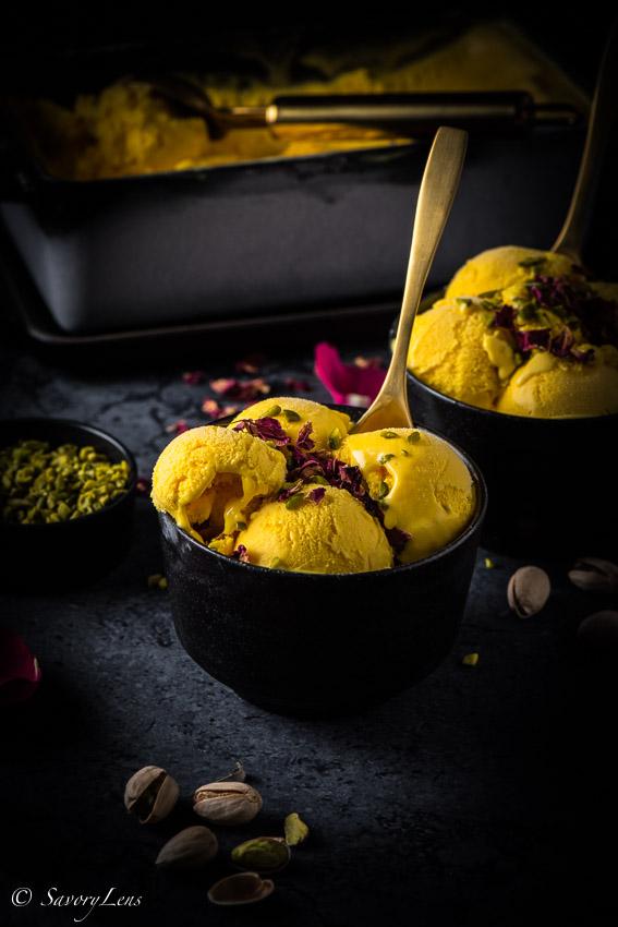 Rezeptbild: Bastani Sonati - Persische Safran-Eiscreme