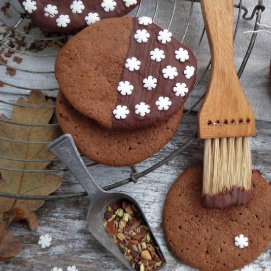 Rezeptbild: Weihnachtsplätzchen mit Chai