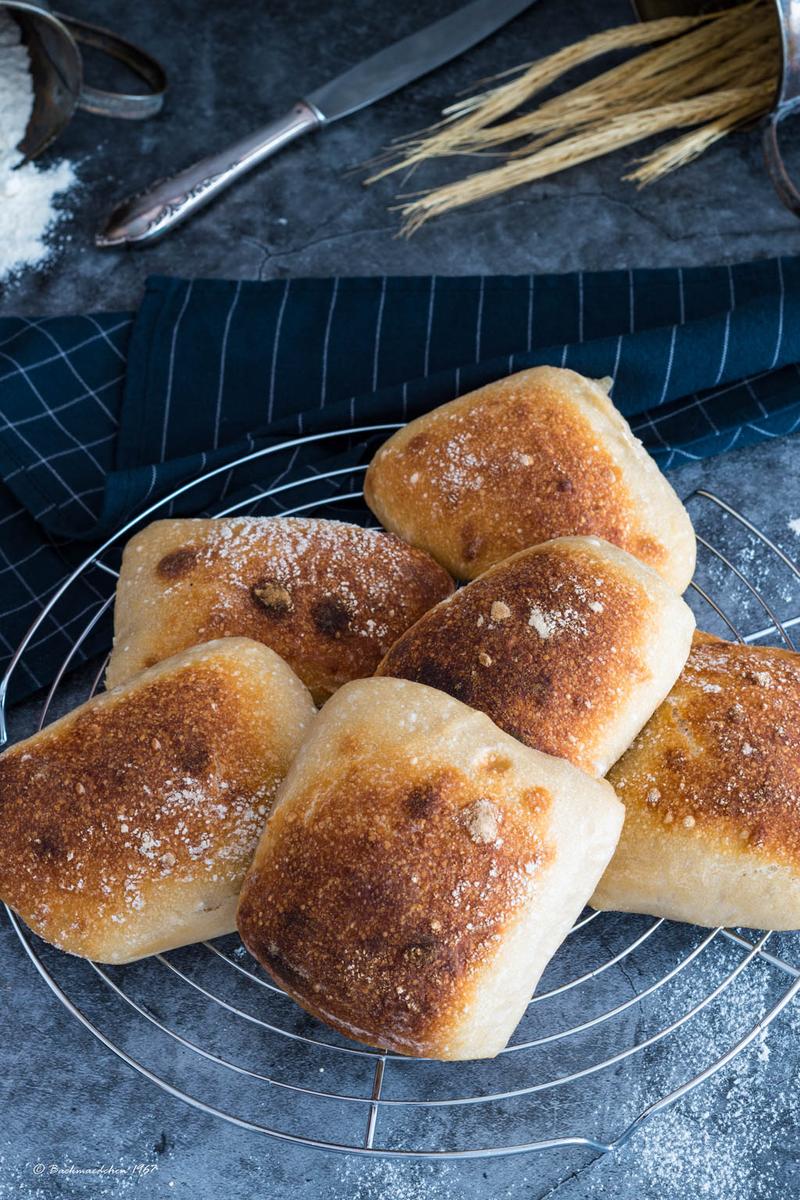 Rezeptbild: Ciabatta Brötchen