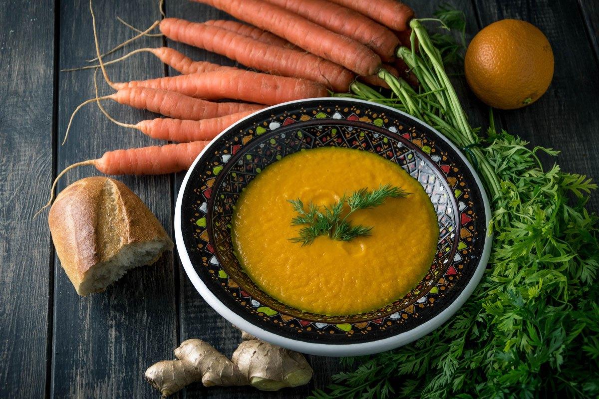 Rezeptbild: Fruchtige Karottensuppe