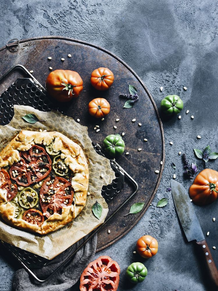 Rezeptbild: TOMATEN-GALETTE