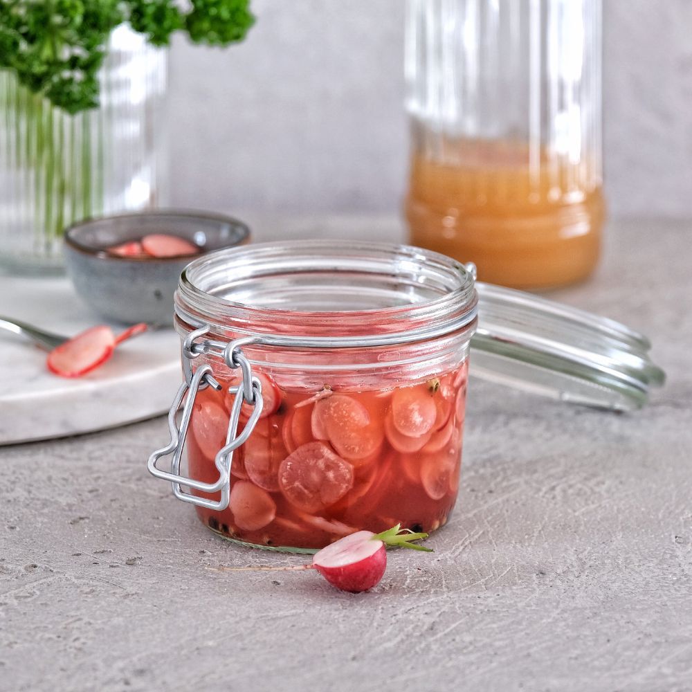 Rezeptbild: Radieschen selber einlegen - 15 Minuten Rezept