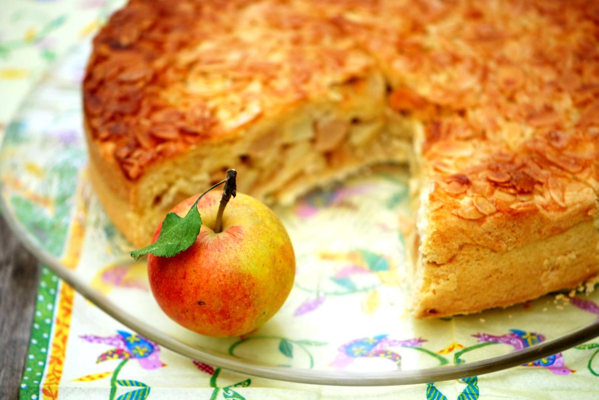 Rezeptbild: Florentiner Apfel-Torte [Der beste Apfelkuchen der Welt]