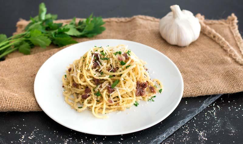 Rezeptbild: Spaghetti con le sarde alla palermitana
