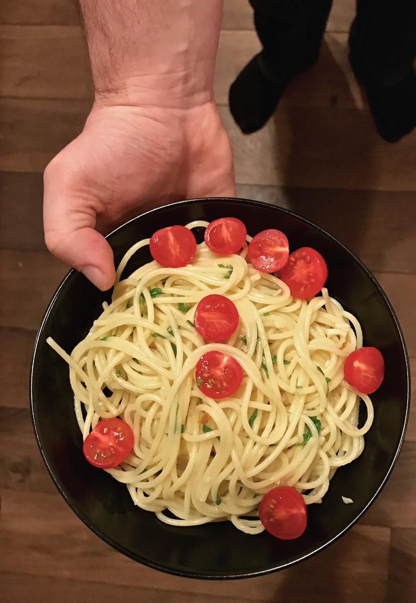 Rezeptbild: Spaghetti aglio, olio e peperoncini