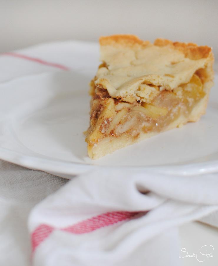 Rezeptbild: gedeckter Apfelkuchen