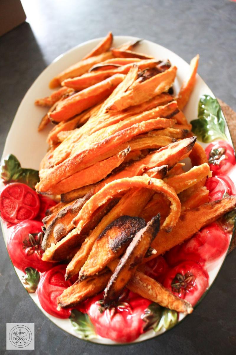 Rezeptbild: Süsskartoffel Ofen-Chips