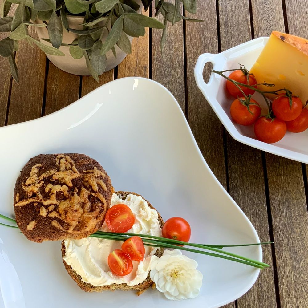 Rezeptbild: Käsebrötchen low carb