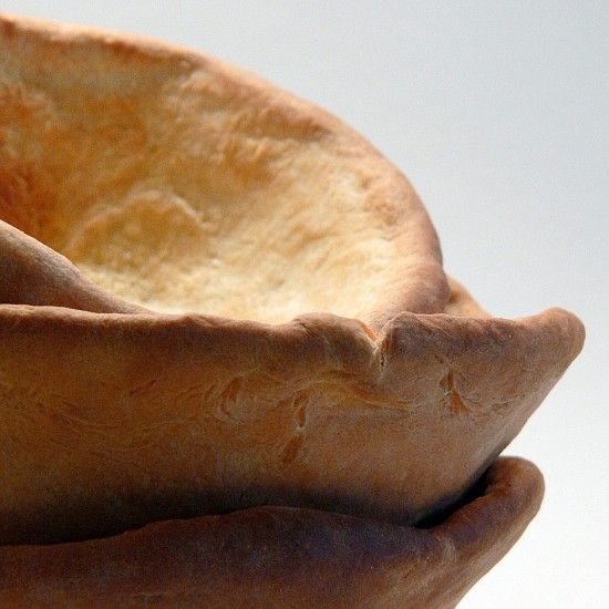 Rezeptbild: Suppenschüsseln aus Brotteig