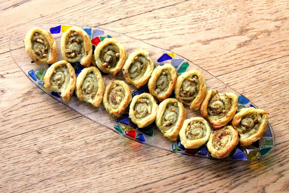 Rezeptbild: Pesto-Schnecken