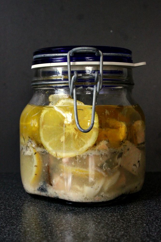 Rezeptbild: Eingelegter Lachs