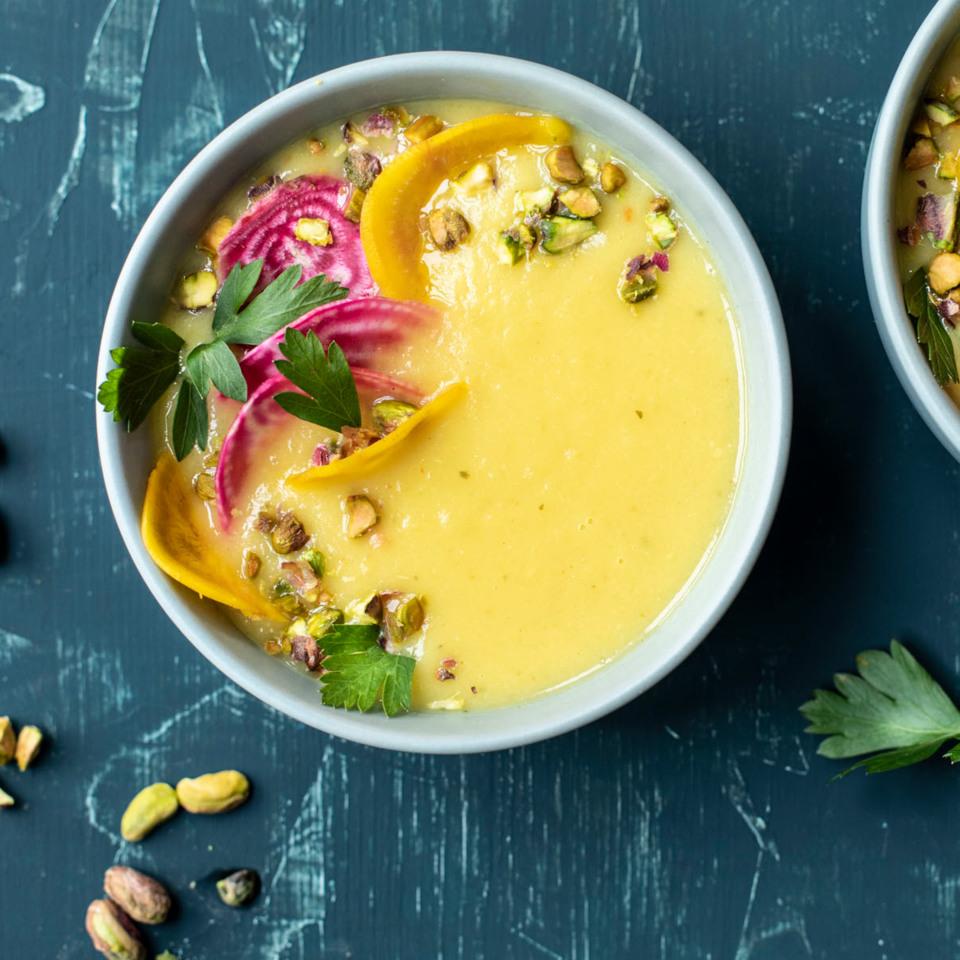 Rezeptbild: Gelbe Bete Suppe
