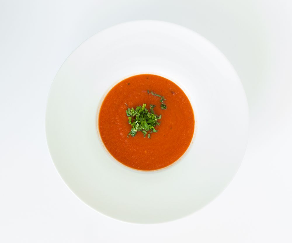 Rezeptbild: aromatische Tomatensuppe