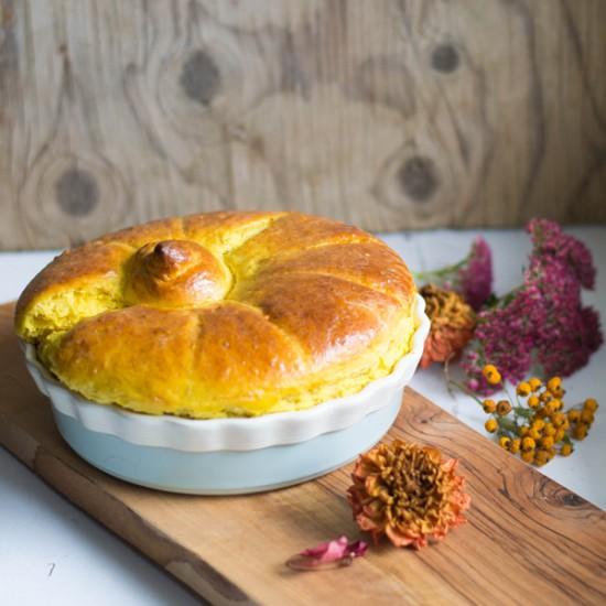 Rezeptbild: Kürbis Brioche