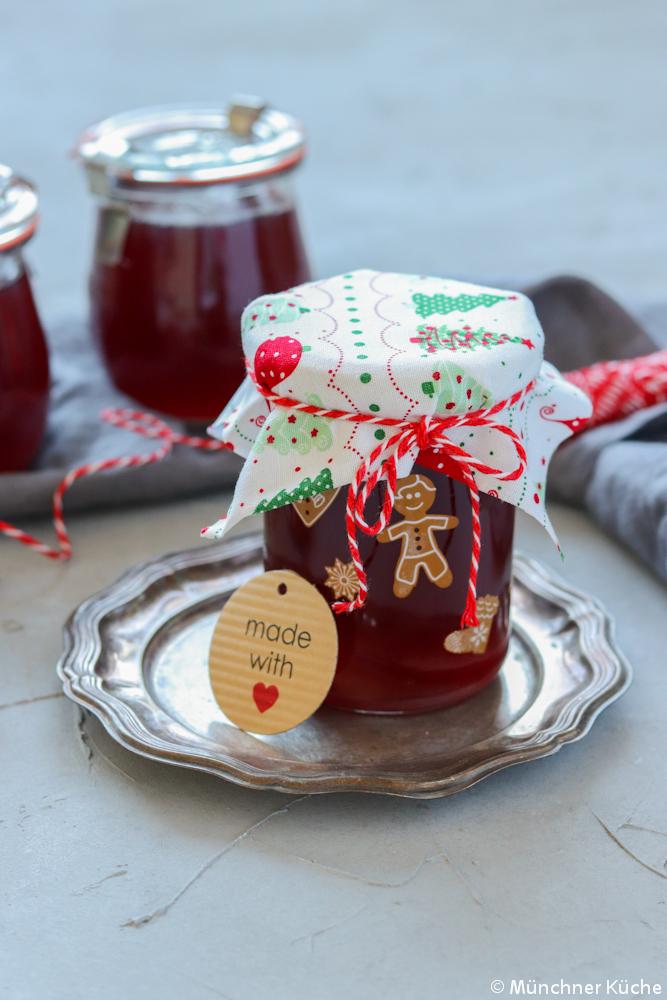 Rezeptbild: Trauben-Ingwer-Gelee