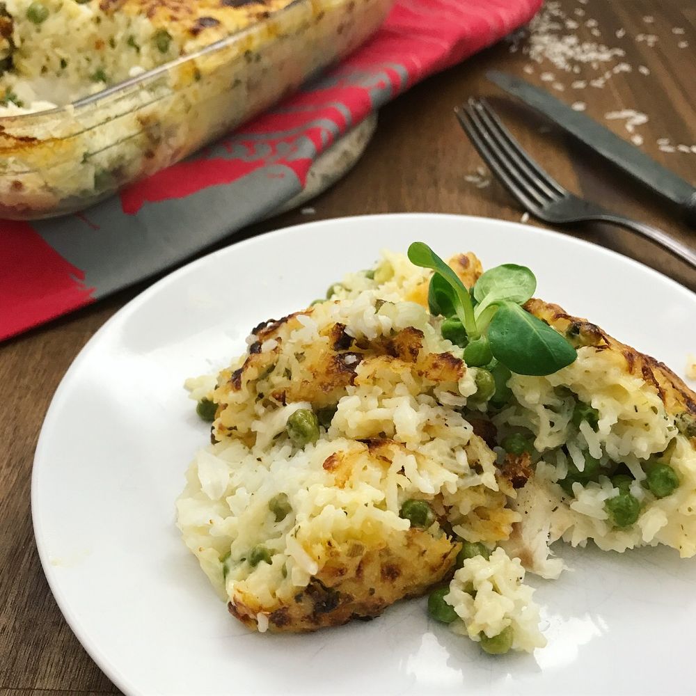 Rezeptbild: Tilapia-Reis-Auflauf