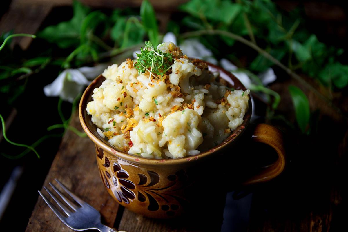 Rezeptbild: Blumenkohlrisotto