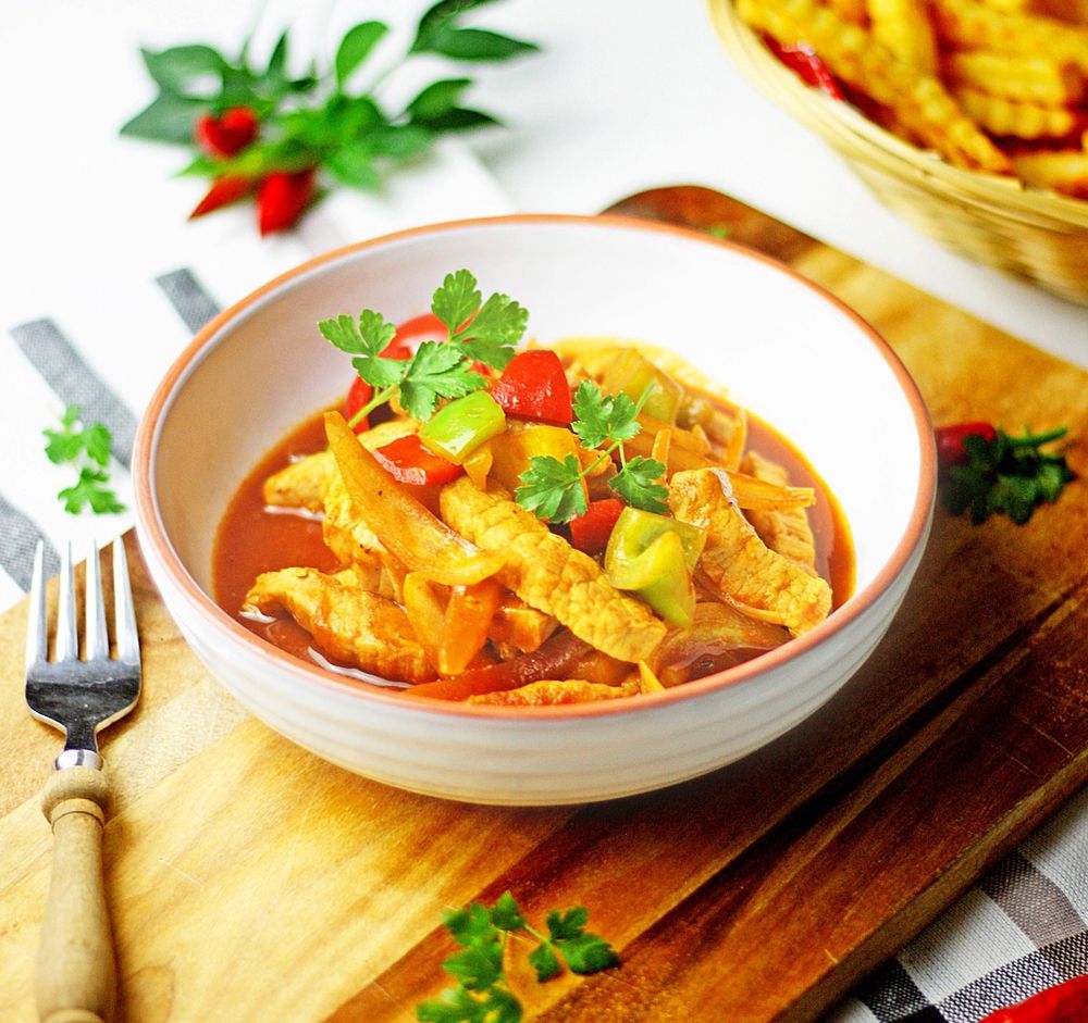 Rezeptbild: Fixe Schaschlikpfanne