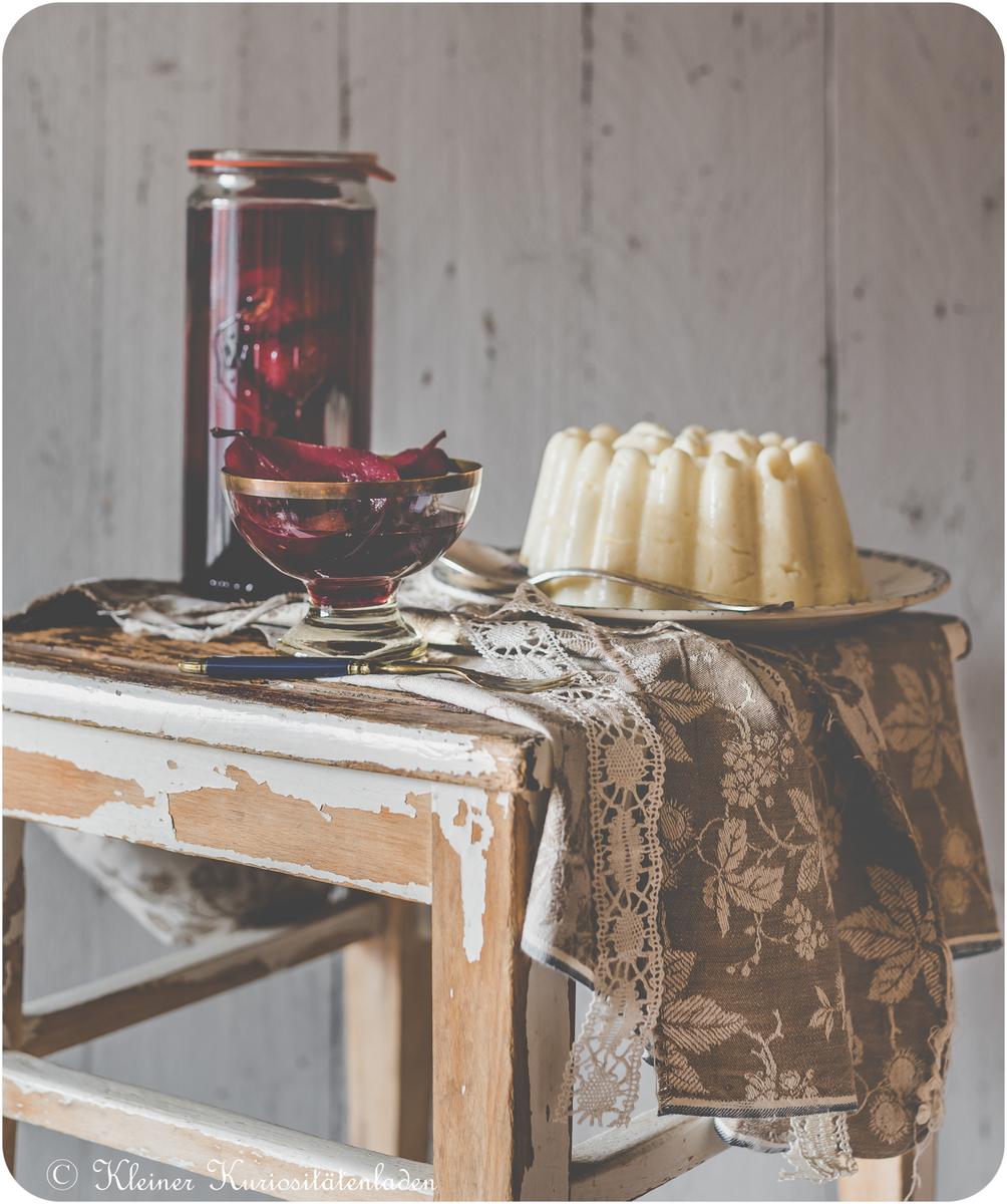 Rezeptbild: Portweinbirnen, eingeweckt