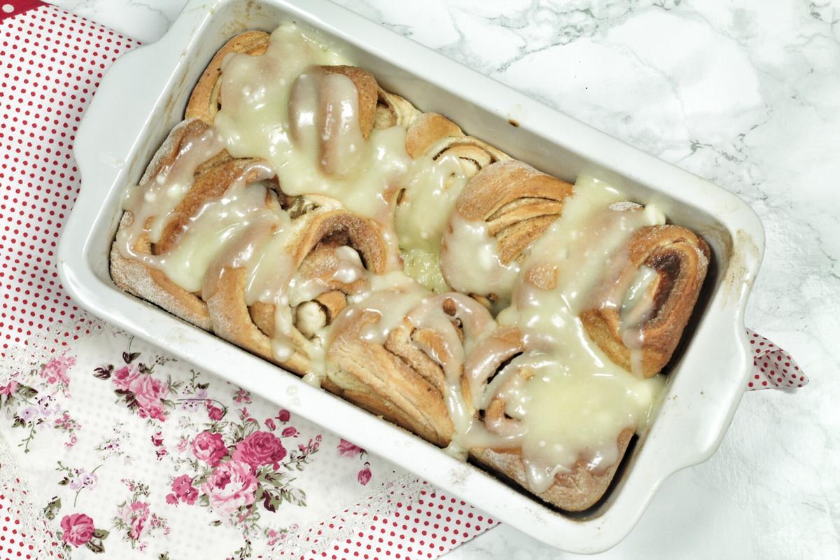 Rezeptbild: Bananen-Zimtschnecken