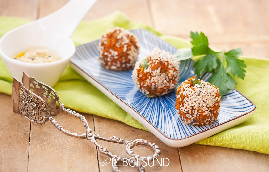 Rezeptbild: Orientalische Gemüsebällchen
