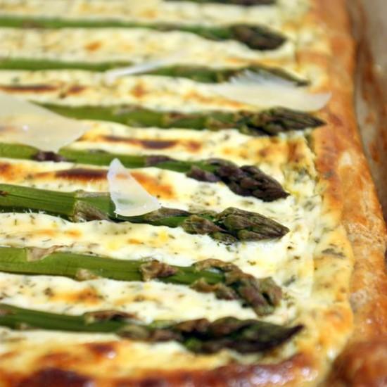 Rezeptbild: Spargeltarte